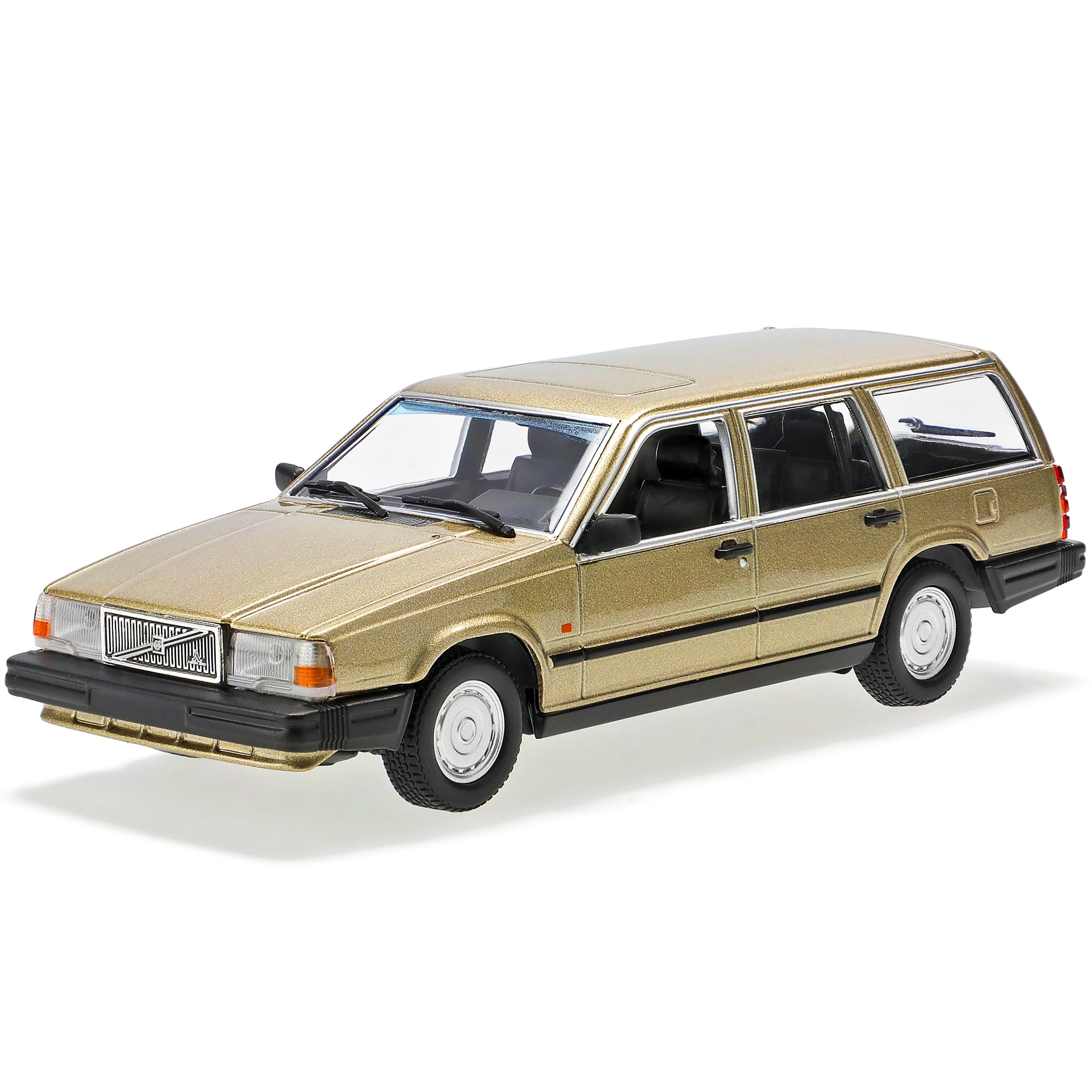 Generisch Volvo 740 GL Kombi Gold Metallic 1984-1992 1/43